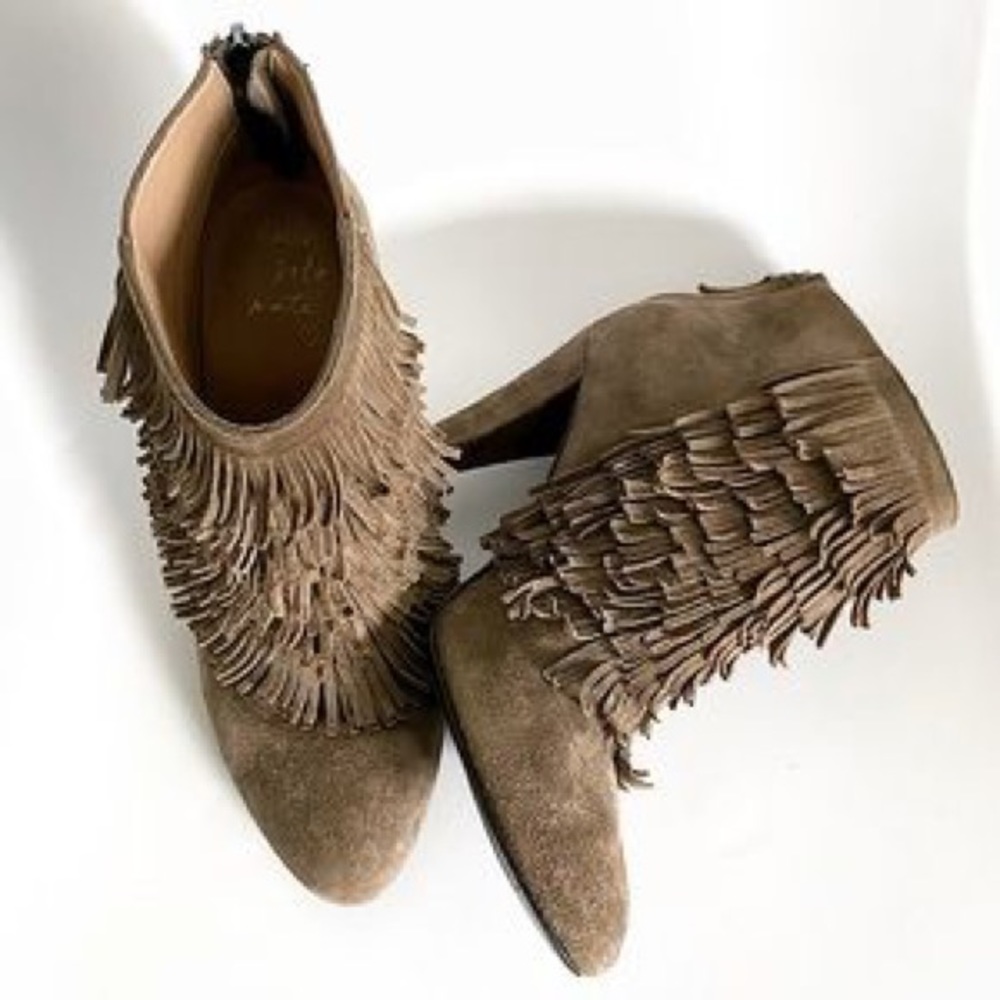 Banana Republic Darcey Fringe Ankle Boot